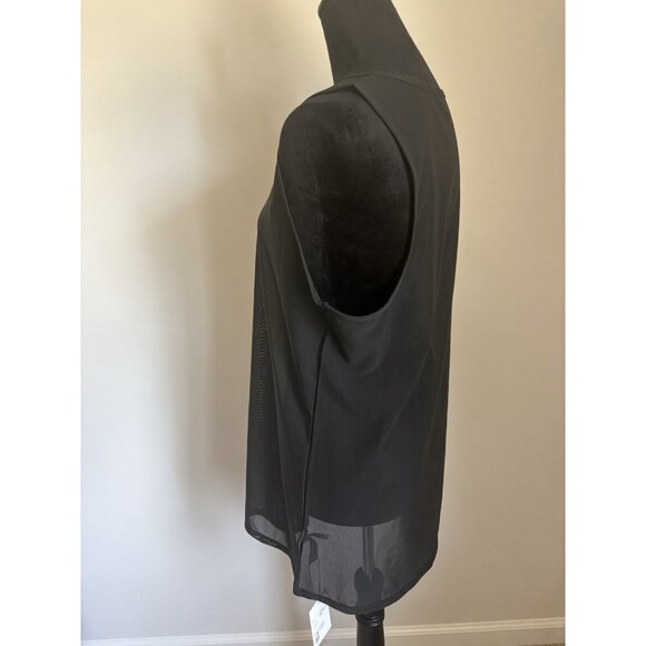 Halara Mesh Round Neck Running Tank Top NWT Size Large - Picture 4 of 11